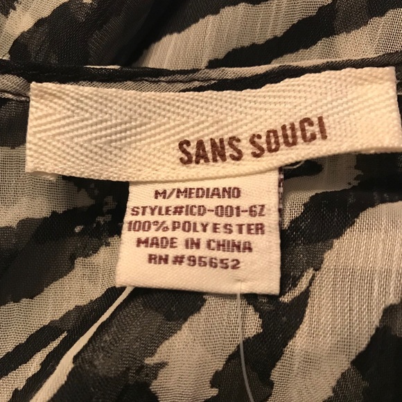 Sans Souci Sleeveless Asymmetrical/High-Low Dress - Picture 4 of 6